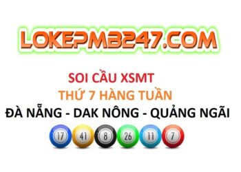 Soi cầu XSMT thứ 7 ngày 02-01-1970 – Đà nẵng, Quảng ngãi, Đắk Nông